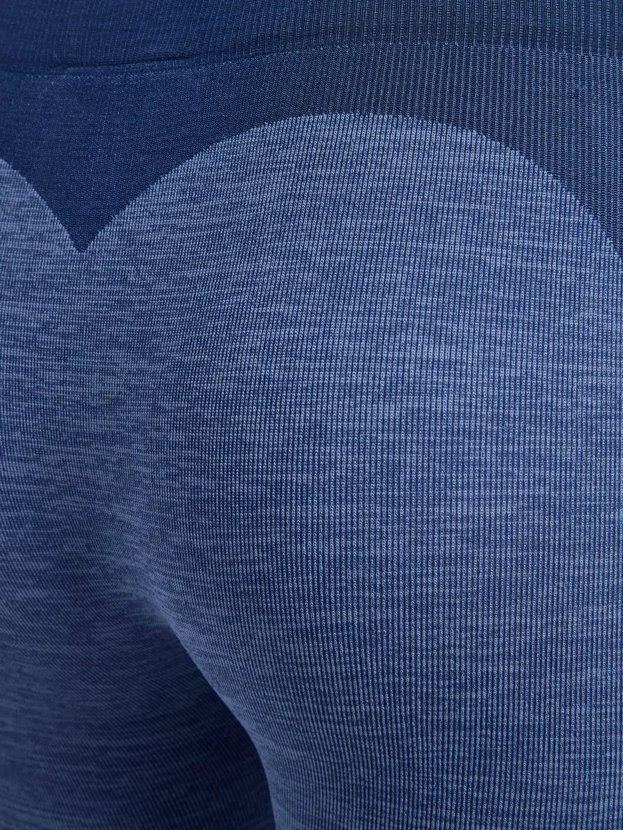 Hummel MT Shine Seamless Leggings - XS - Indigo Melange - afbeelding 4 van 6