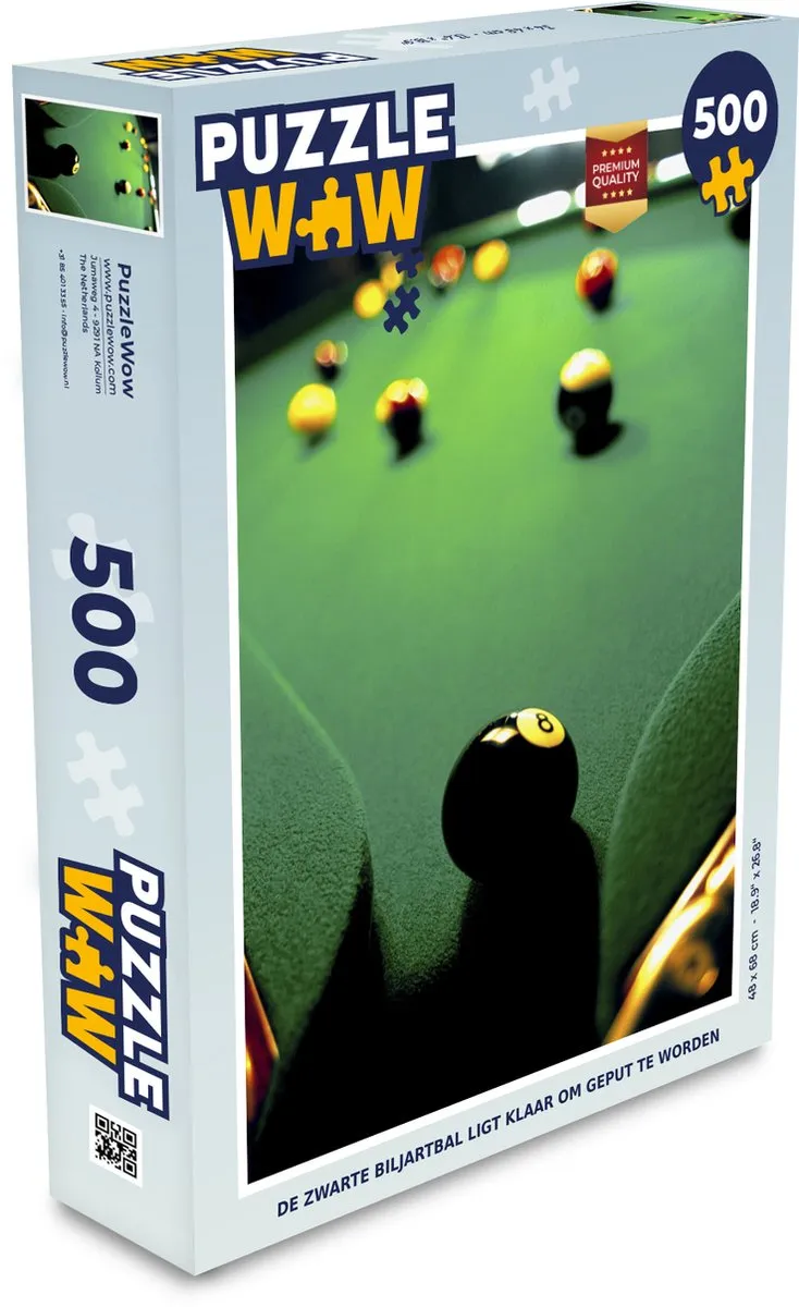 PuzzleWow Legpuzzel 500 Stuks