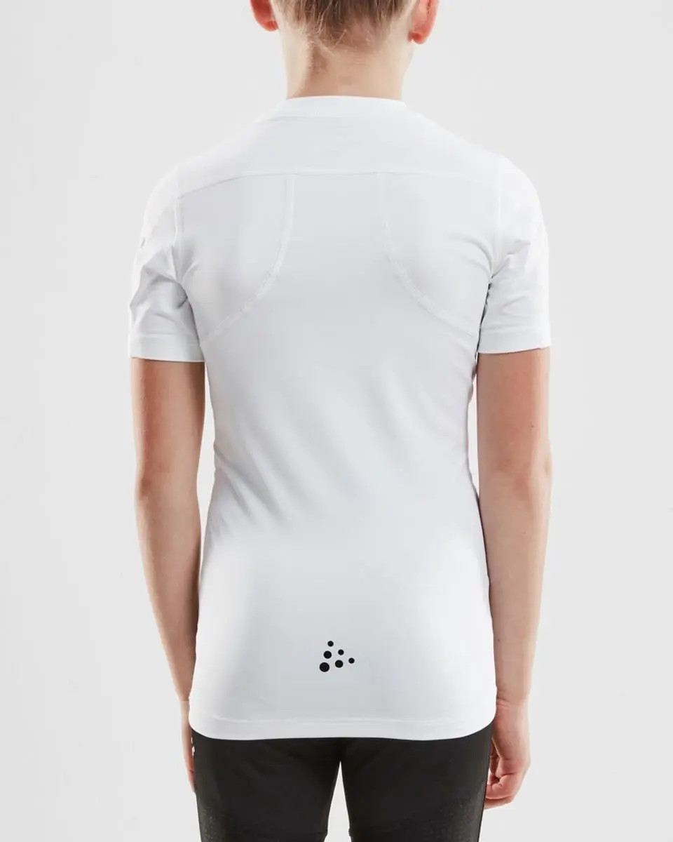 Craft Pro Control Compressie T-shirt 134/140 - Wit - afbeelding 4 van 5