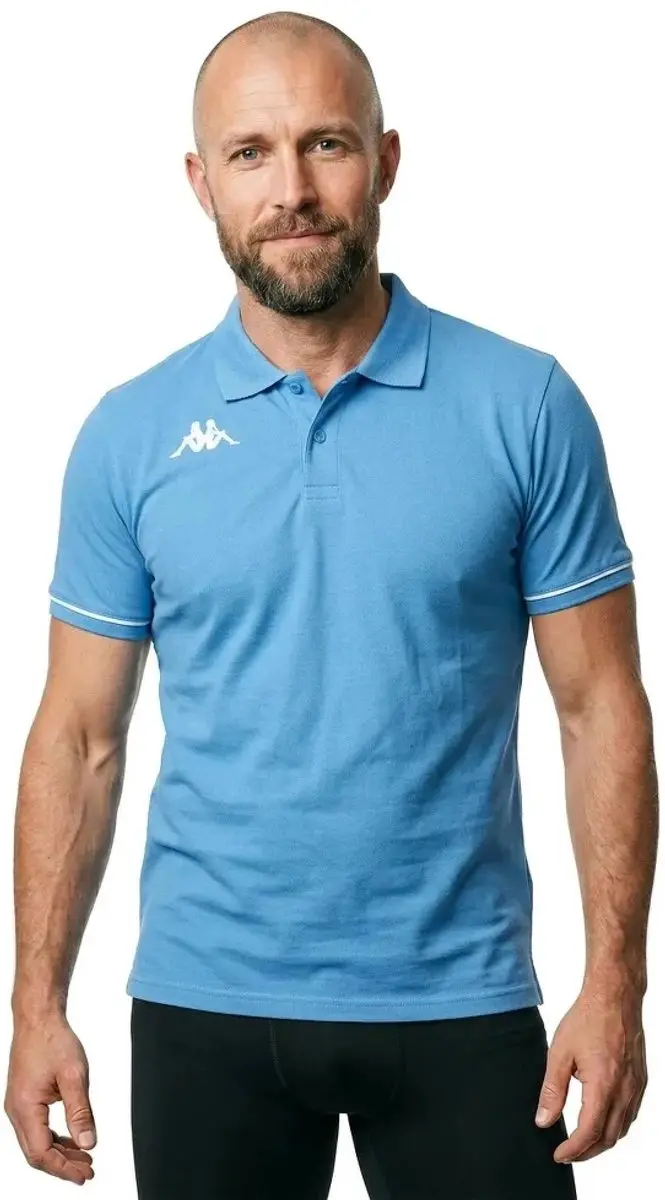 Kappa Barli Poloshirt - 3XL - Blauw - afbeelding 3 van 6