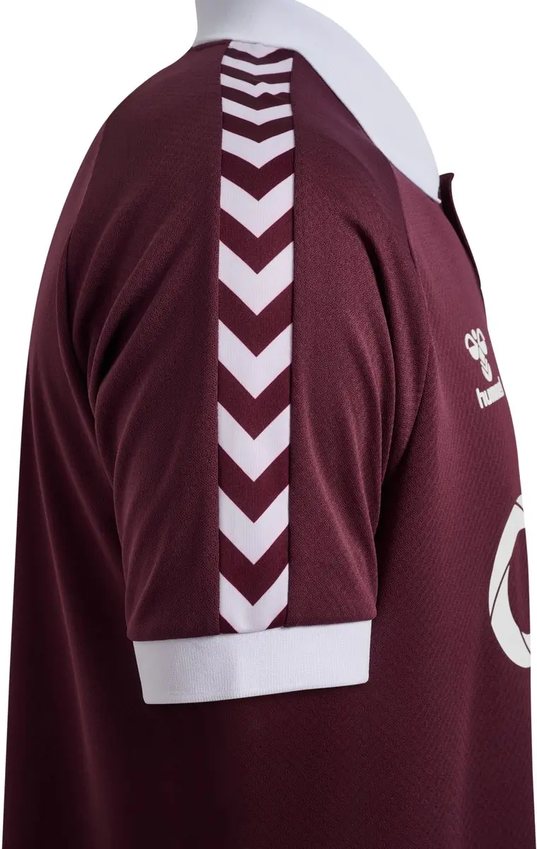 Hummel Hearts FC Thuisshirt 2026/27 - S/S - Cabernet - L - afbeelding 6 van 6
