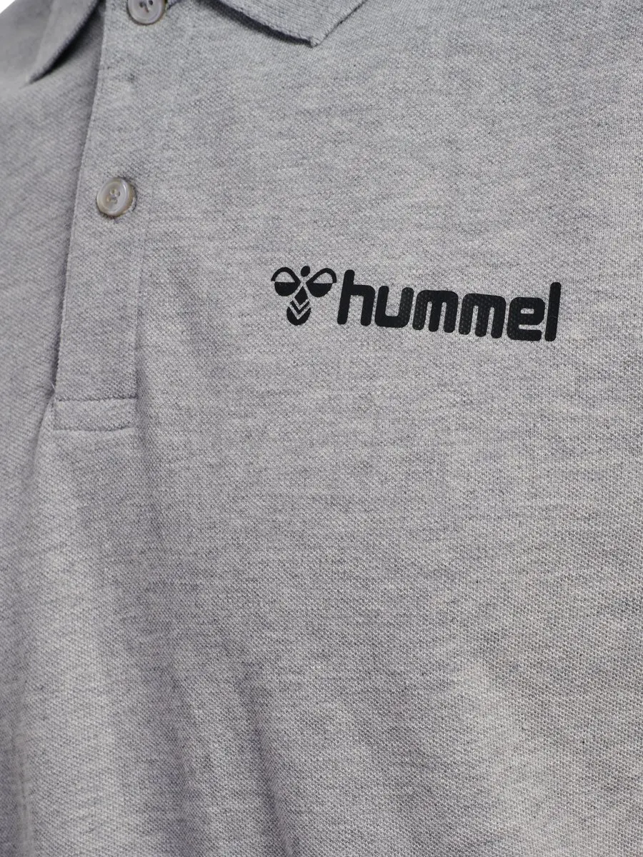 Hummel Mover Polo - Grijs Melange - afbeelding 4 van 6