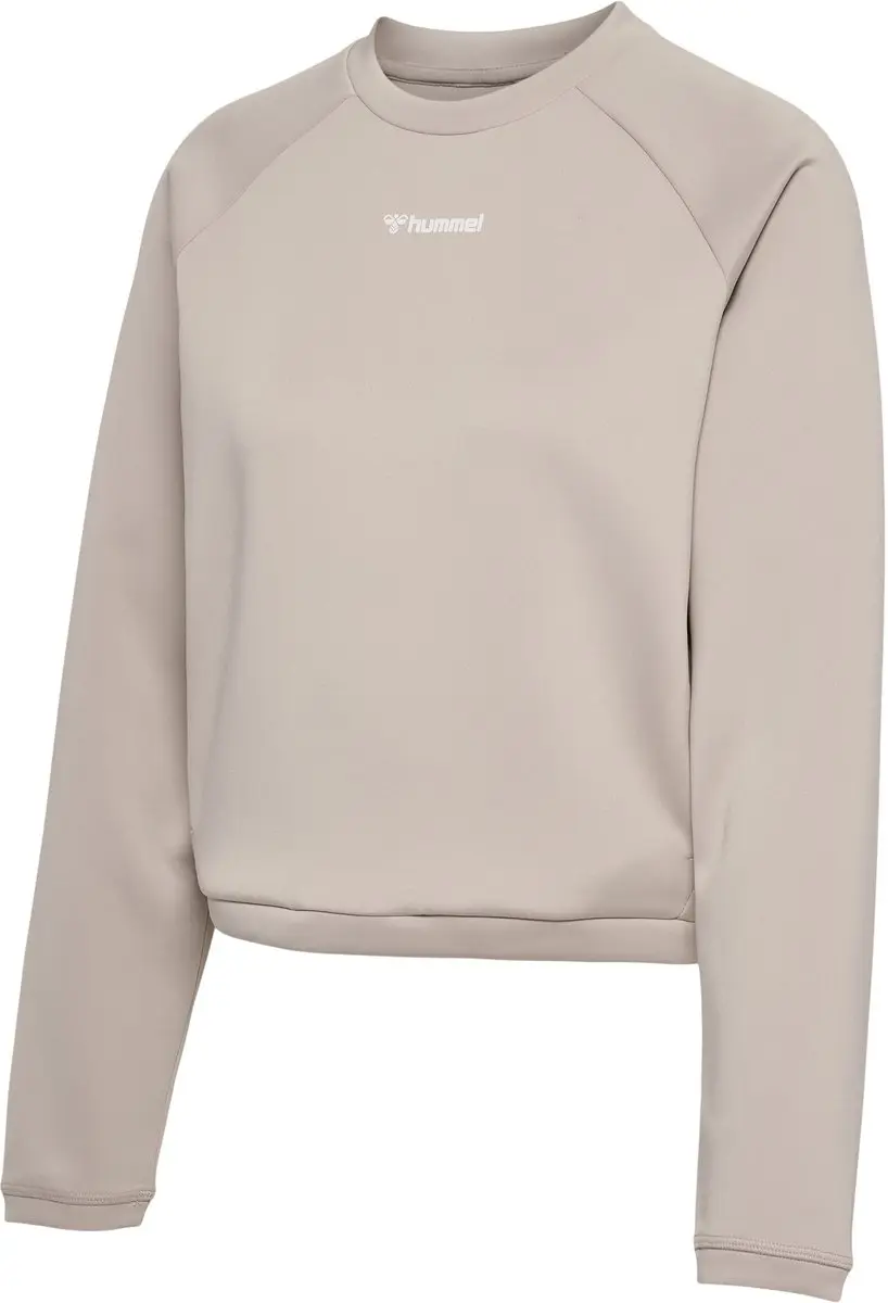 Hummel MT Kalu Kort Dames Sweatshirt - Chateau Gray