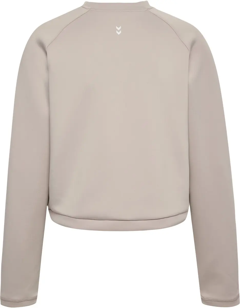 Hummel MT Kalu Kort Dames Sweatshirt - Chateau Gray - afbeelding 2 van 6
