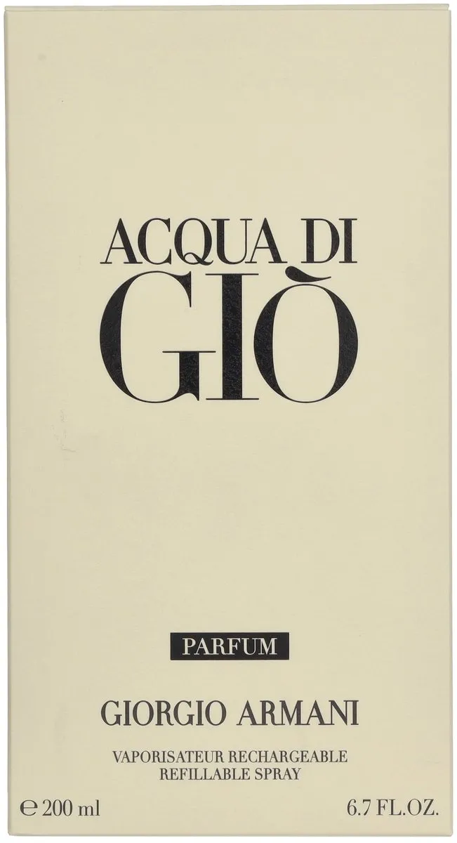 Armani Acqua Di Gio Homme Parfum 200ml
