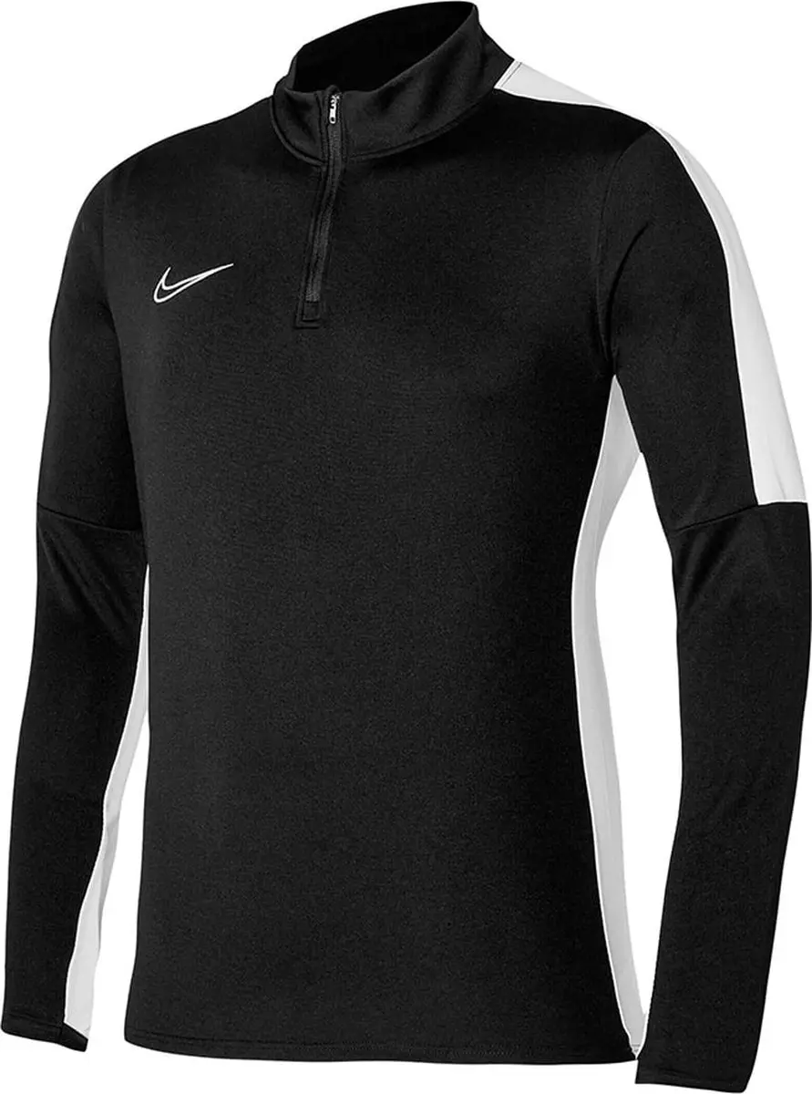Nike Dri-FIT Academy 23 Trainingssweater Junior 158 - Zwart/Wit - afbeelding 6 van 6