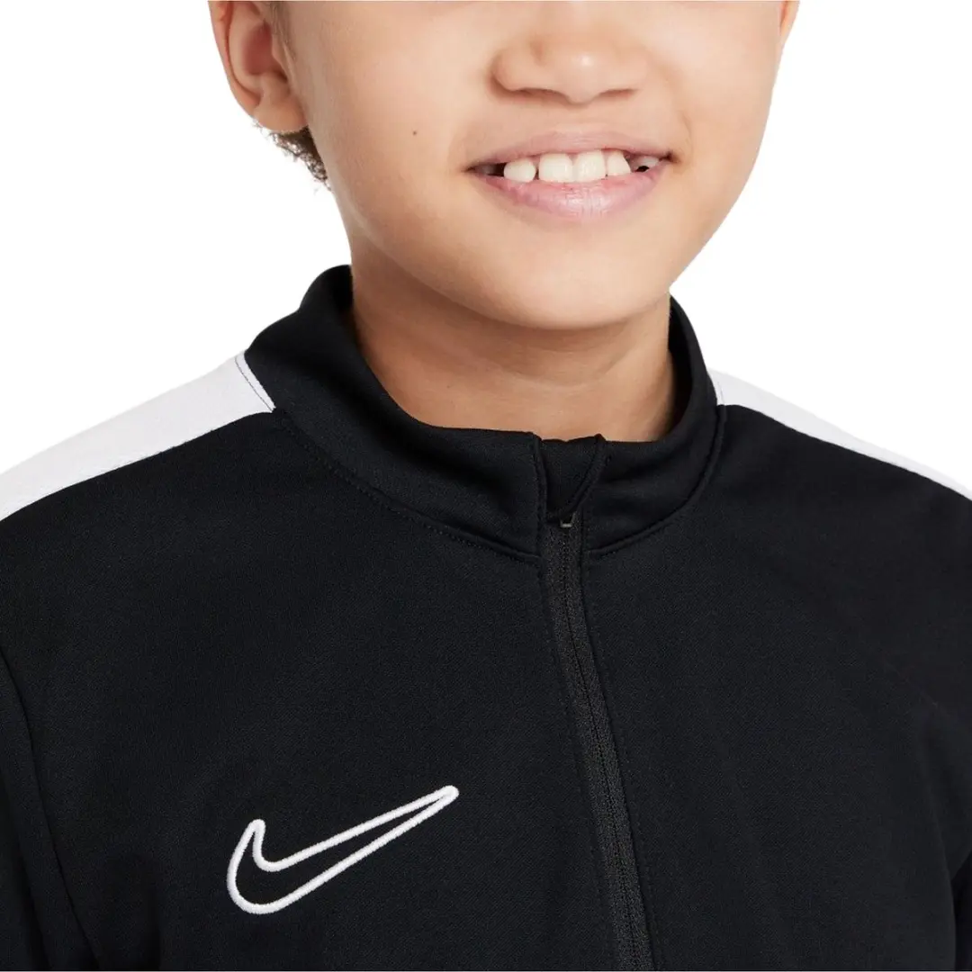Nike Dri-FIT Academy 23 Trainingssweater Junior 158 - Zwart/Wit - afbeelding 3 van 6