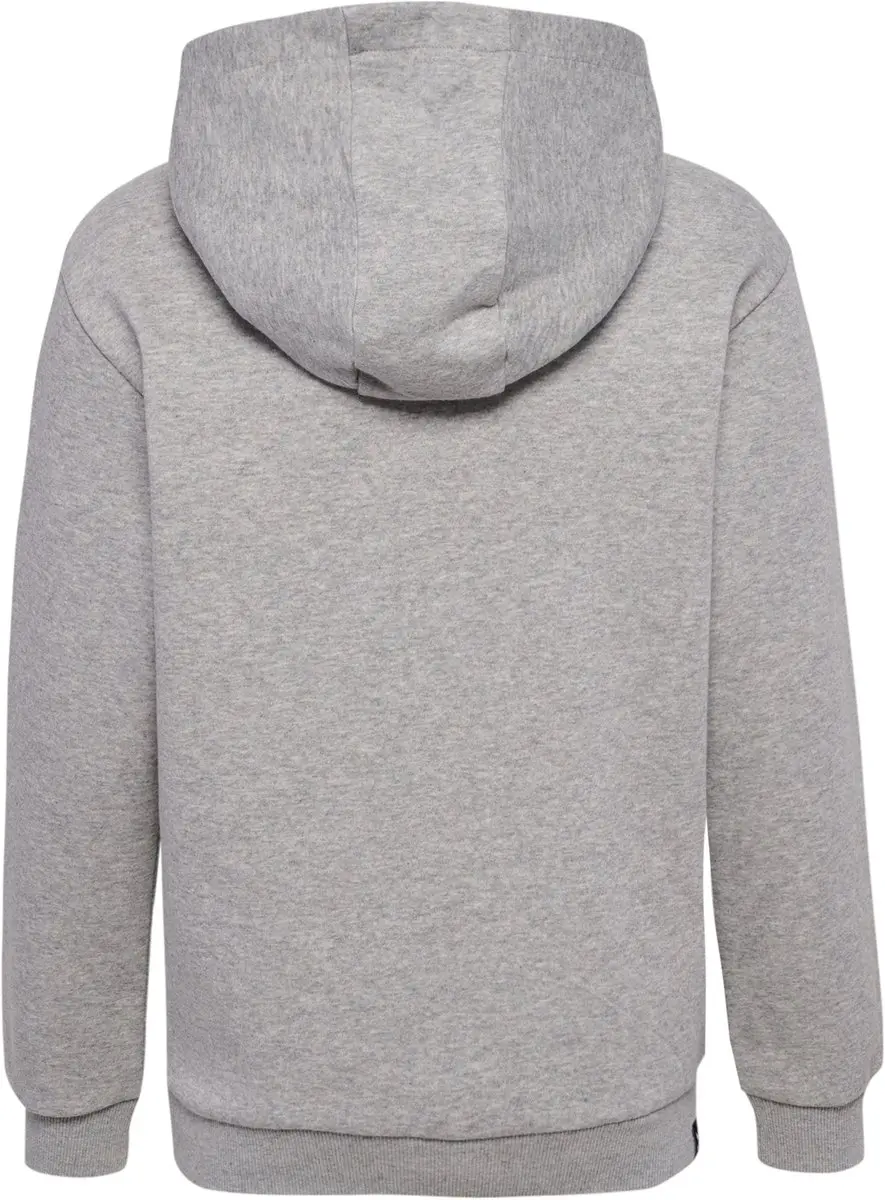 Hummel Mover Cotton Hoodie Kids - Grijs melange - afbeelding 3 van 6