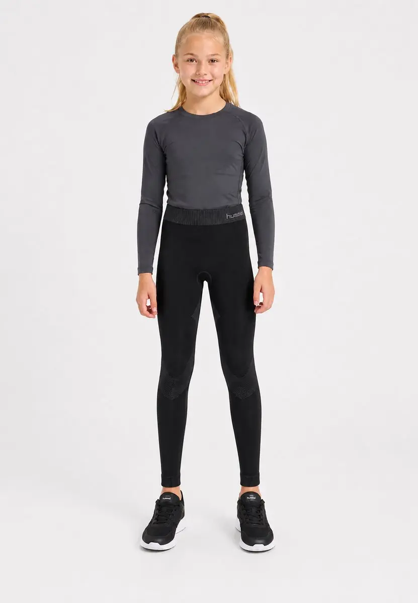 Hummel Seamless Legging - 116 - Zwart - afbeelding 5 van 6
