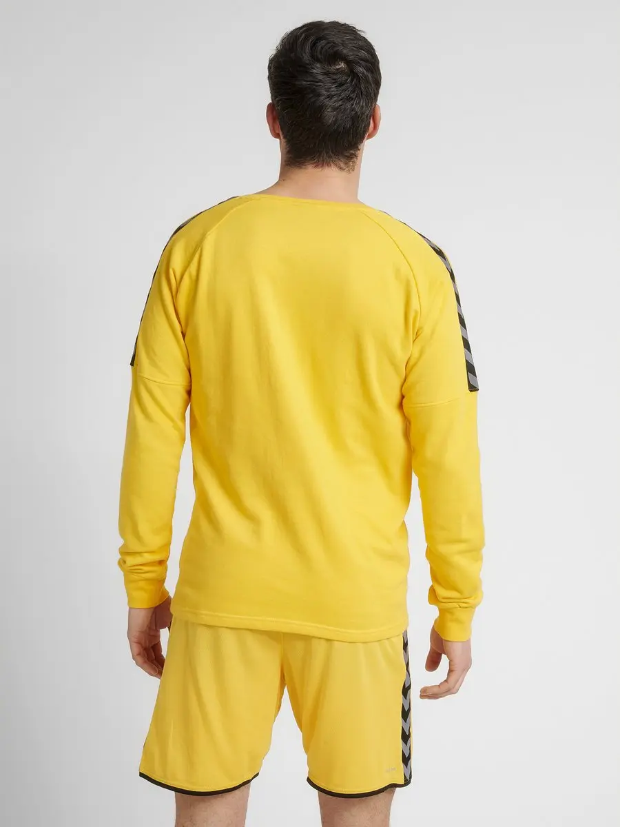 Hummel hmlAUTHENTIC Training Sweatshirt - Sports Yellow - afbeelding 6 van 6