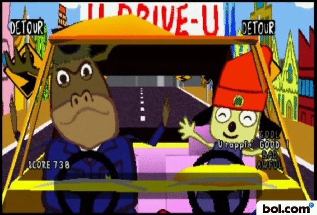Sony PlayStation PaRappa The Rapper