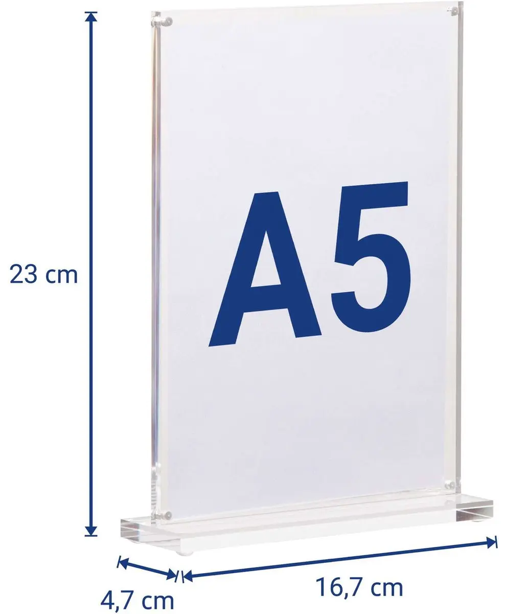 MAUL MAULvision Tafelstatief A5 Transparant - afbeelding 3 van 6