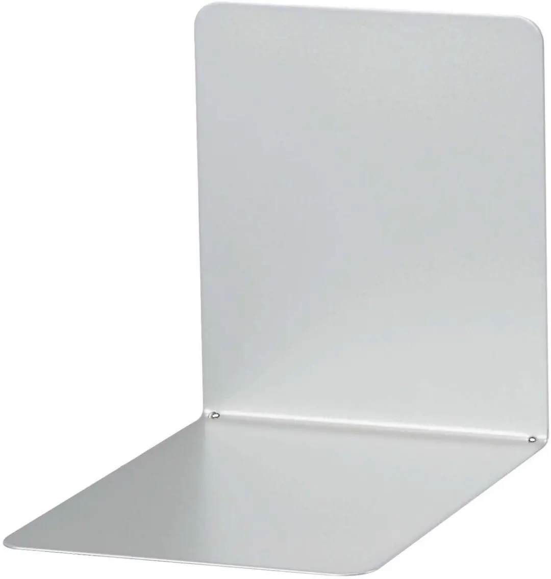 MAUL Magnetische Boekensteunen 14x12x14cm - Zilver - afbeelding 2 van 6
