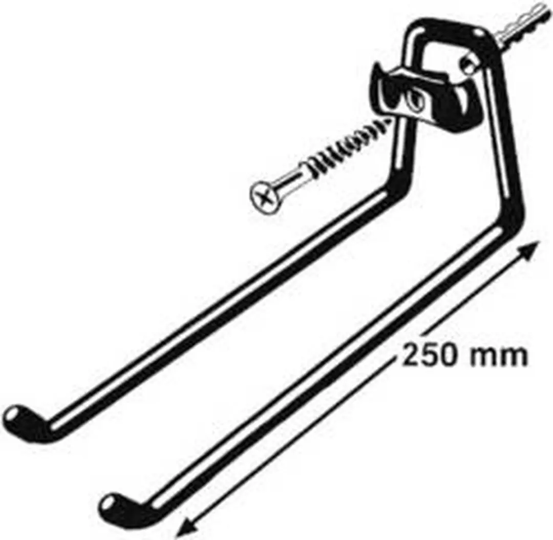 Fischer 078008 Extra Lange Haak SH Metaal - afbeelding 4 van 5