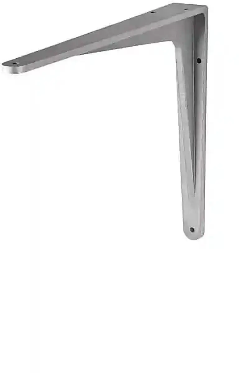 Dulimex Herakles Plankdrager 290x240mm - Aluminium Zilver - afbeelding 3 van 3