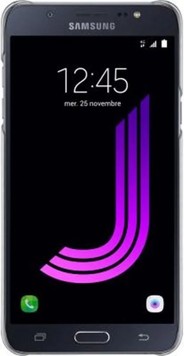 Samsung J710 Galaxy J7 2016 Slim Cover - Transparant