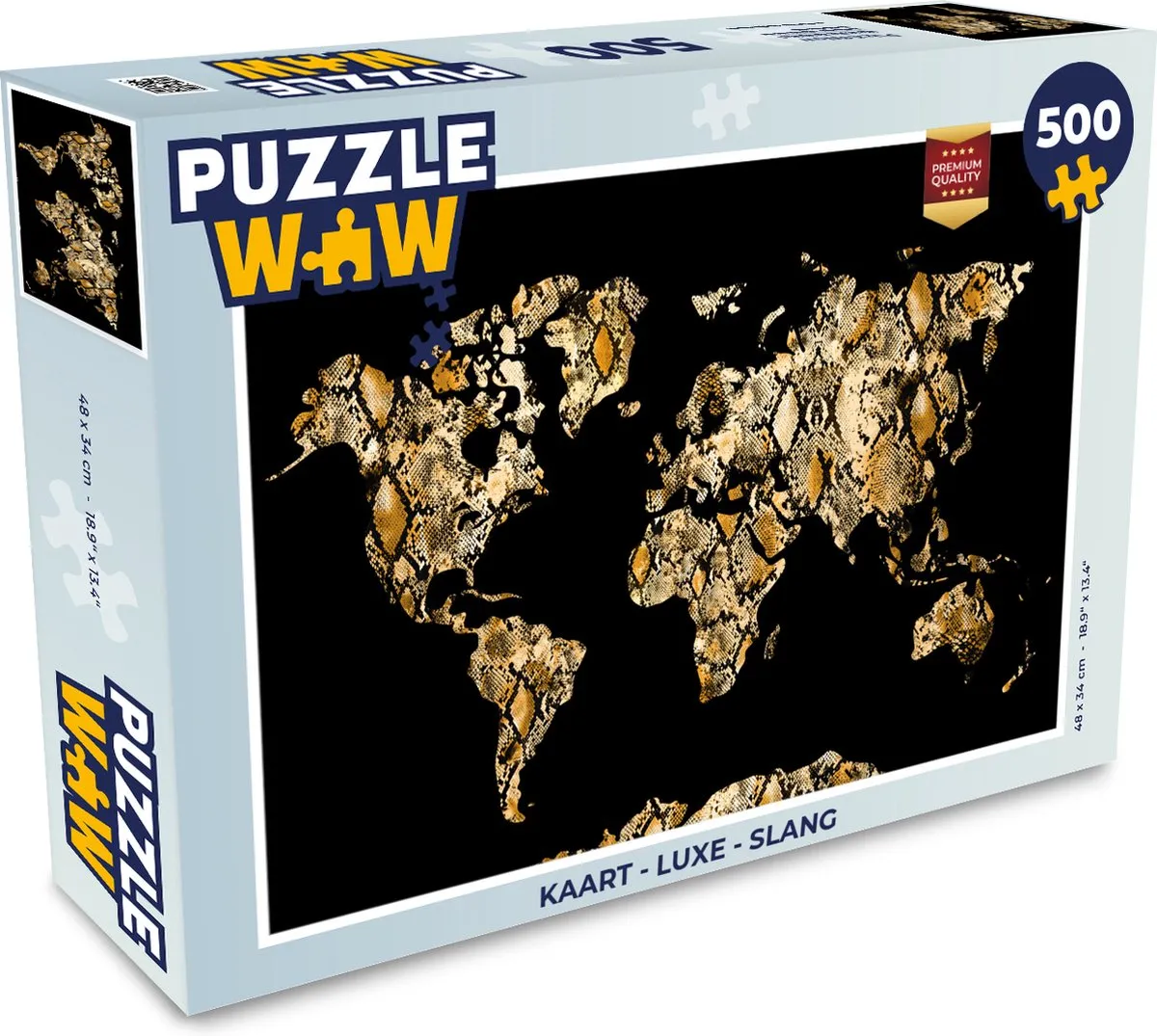 PuzzleWow Slang Legpuzzel 500 Stuks