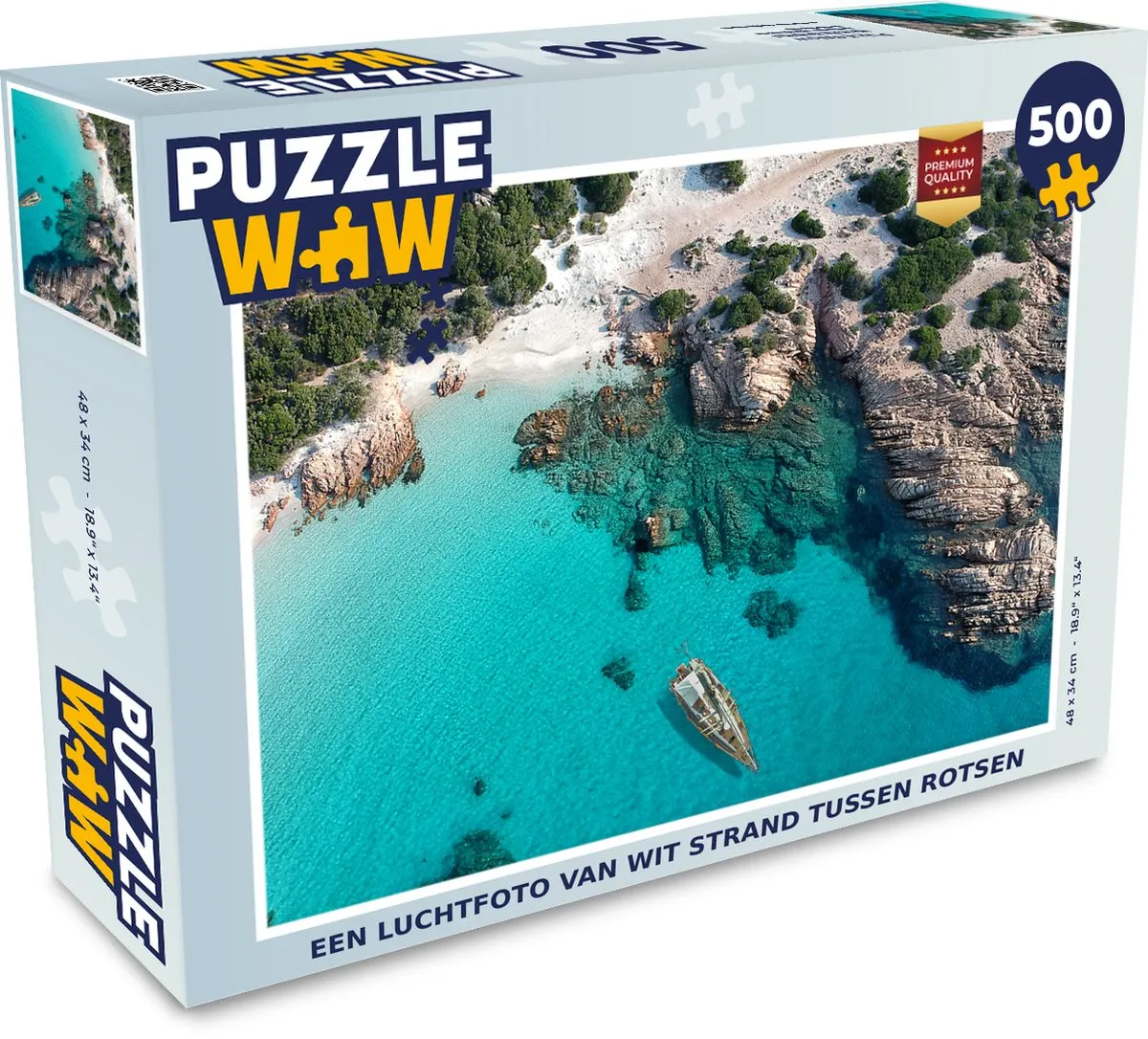 PuzzleWow Legpuzzel 500 Stuks Multicolor