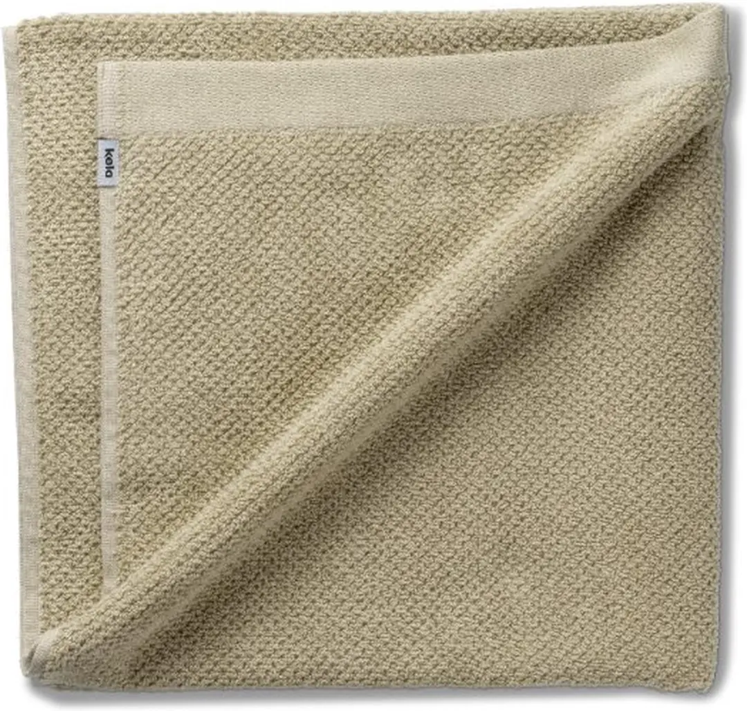 Badhanddoek, 70 x 140 cm, Beige, Organic Katoen