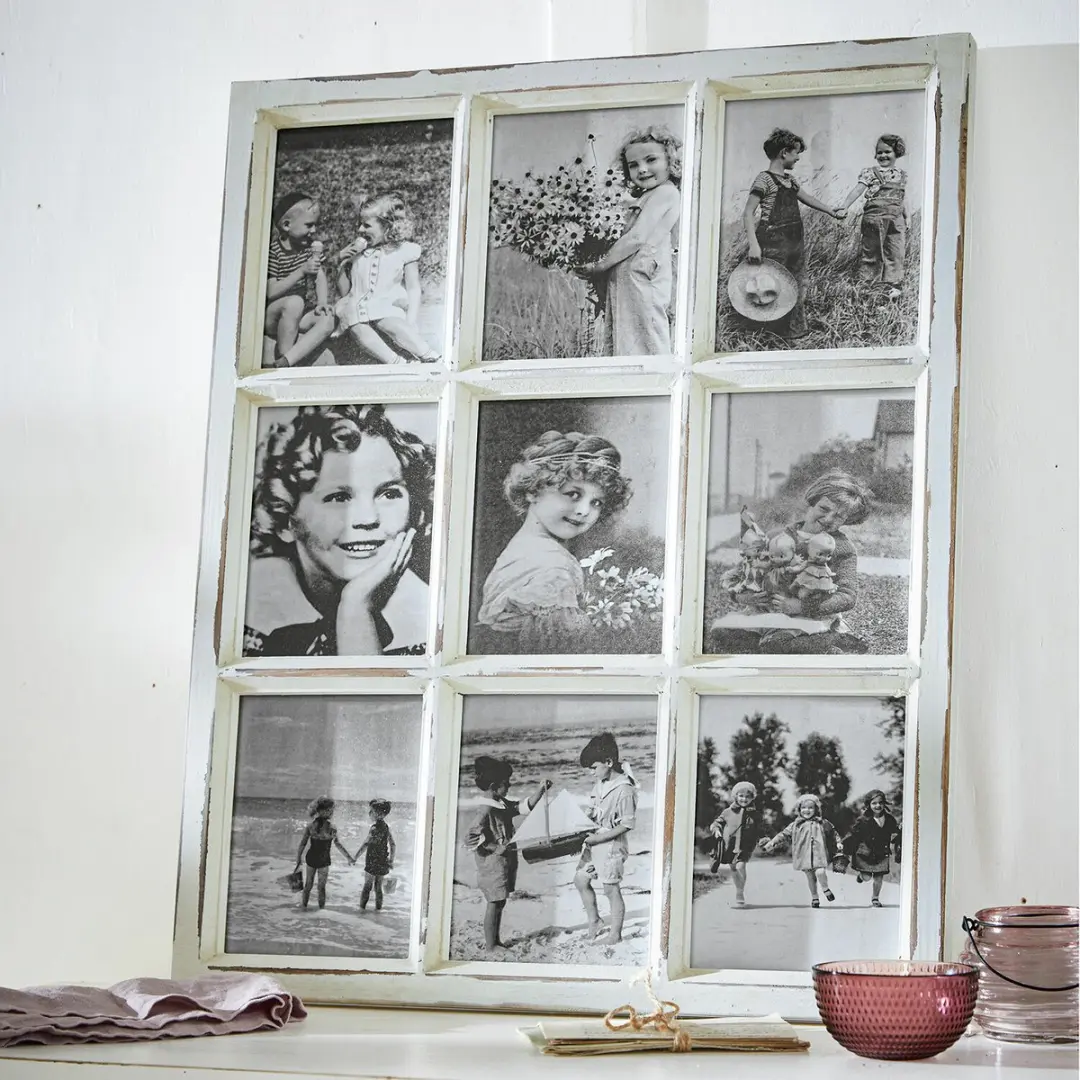 Loberon Vira Fotolijst 53x2,5cm Antiekwit - afbeelding 6 van 6