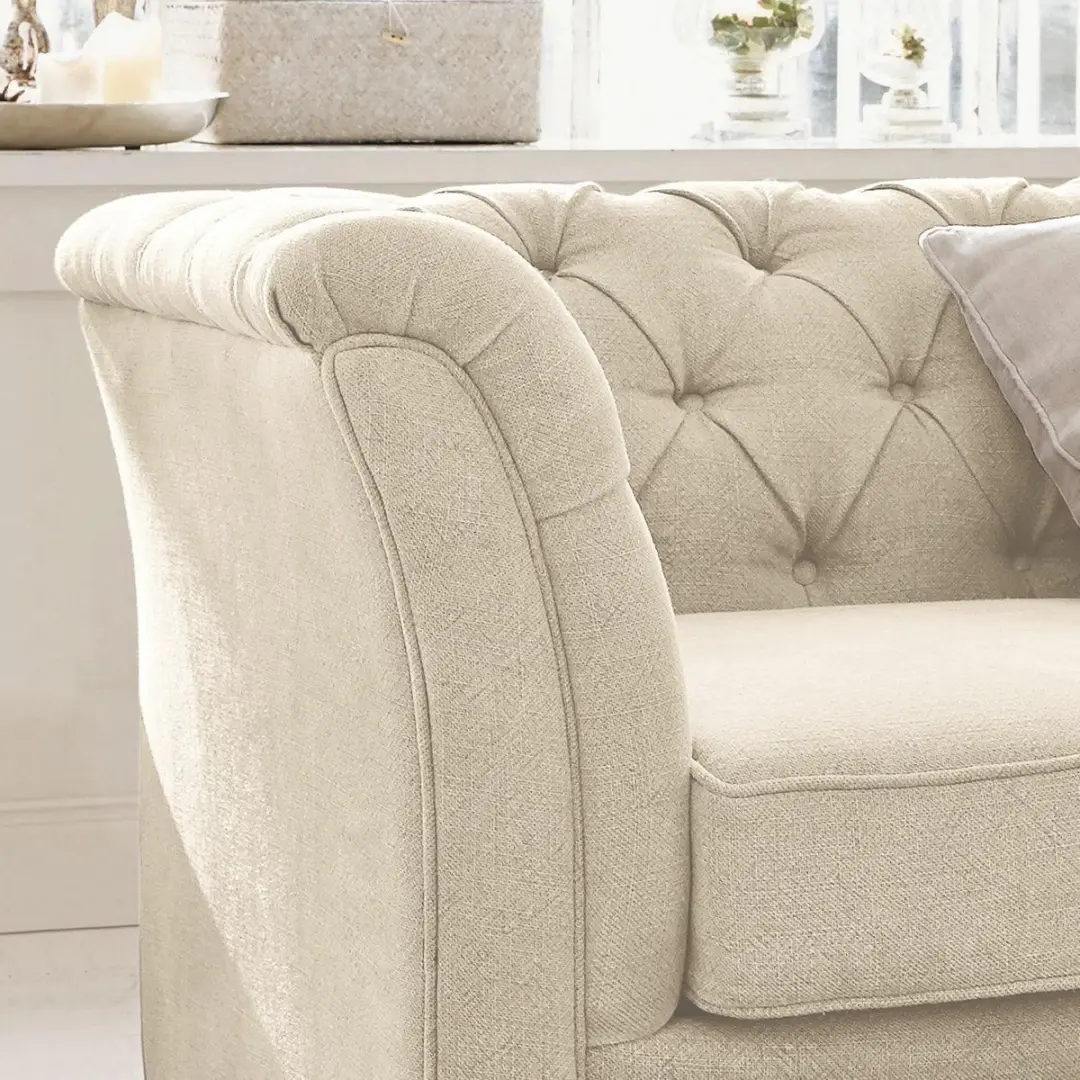 Loberon Bank Clères - 4 Zitplekken Beige - afbeelding 4 van 6