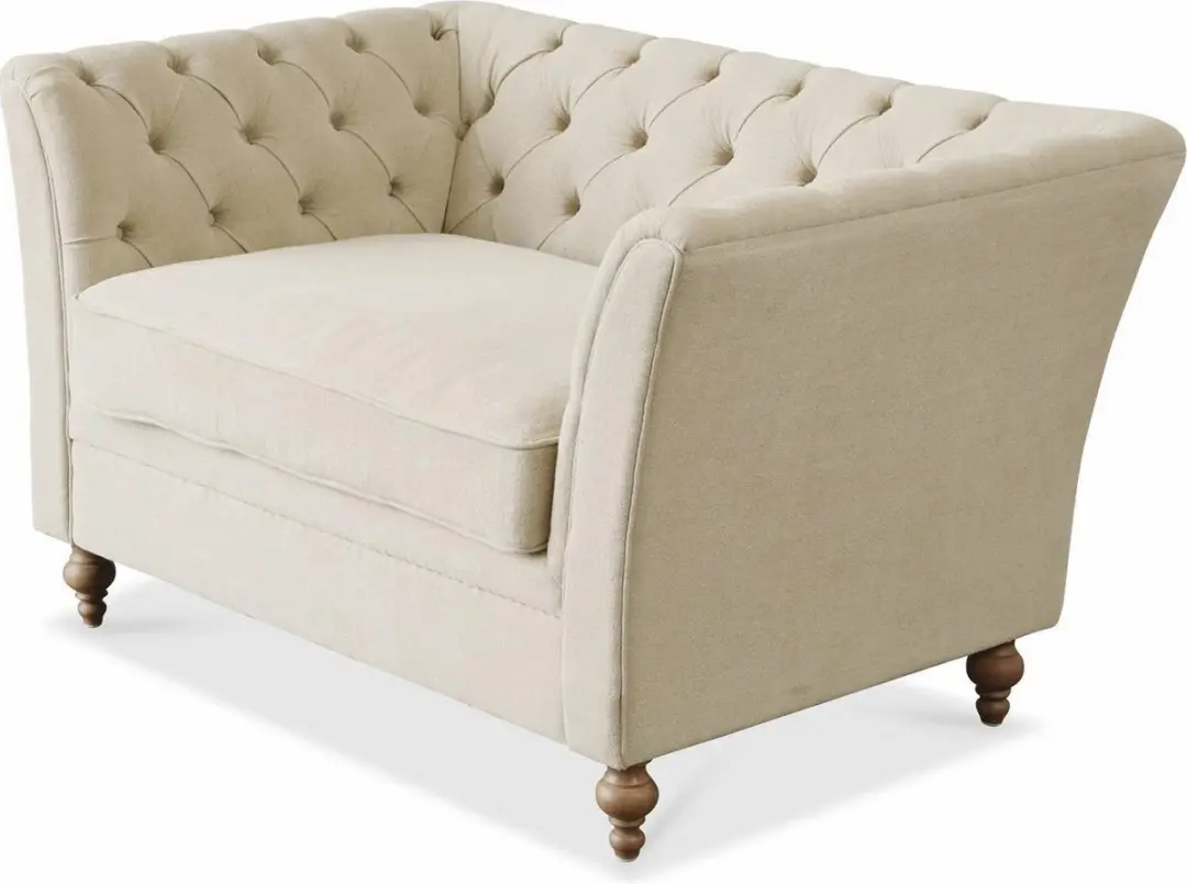 Loberon Bank Clères - 4 Zitplekken Beige - afbeelding 6 van 6