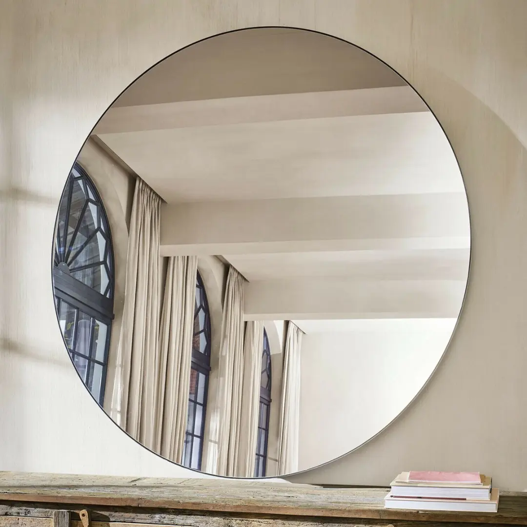 Loberon Spiegel Roulène 150cm - Antiekcrème - afbeelding 2 van 4