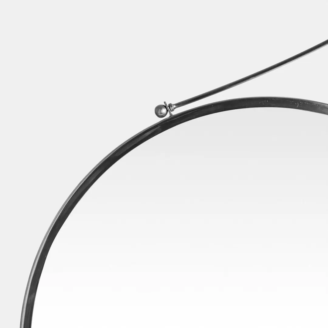 Loberon Spiegel Célivaux 61cm - Zilverkleurig - afbeelding 6 van 6