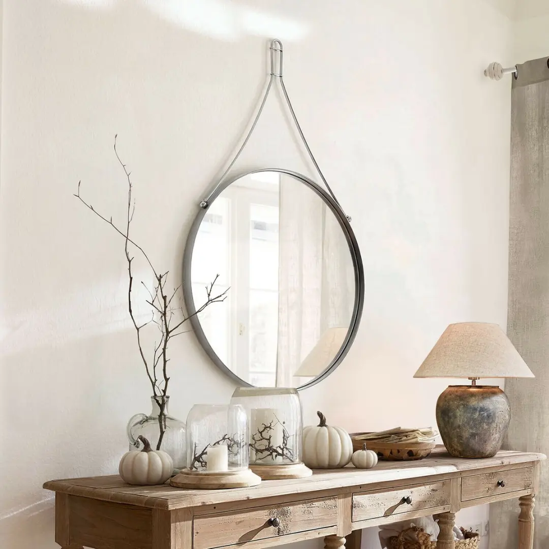 Loberon Spiegel Célivaux 61cm - Zilverkleurig - afbeelding 2 van 6