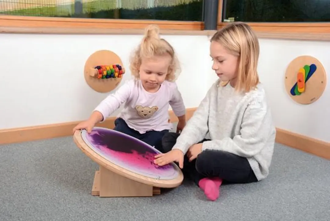Draaibare tafel voor ronde fascineringsmatten