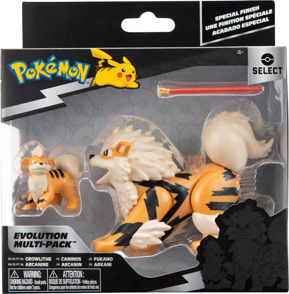 Pokémon Evolution Multi Set Growlithe Arcanine 38193