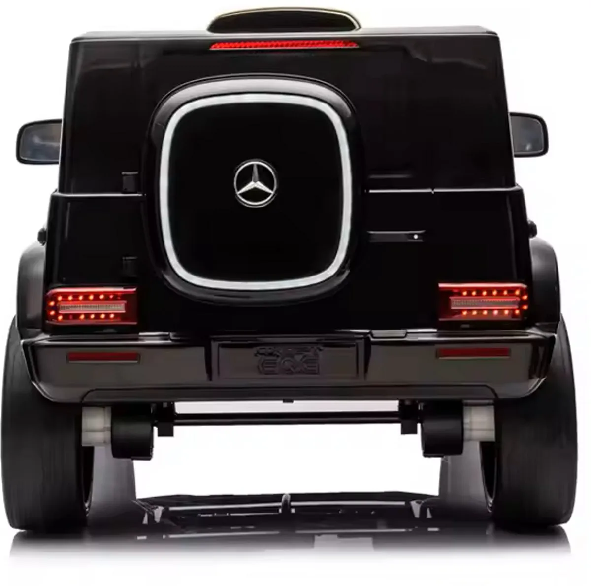 Elektrische Kinderauto 12V – Mercedes-Benz G-Klasse EQG – met Afstandsbediening – Zwart