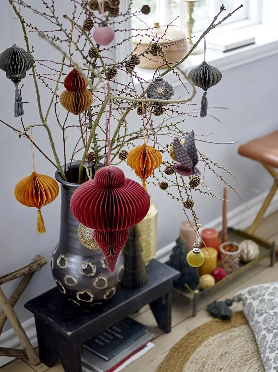 Bloomingville Birk Vloerkleed Ø90cm - afbeelding 5 van 5