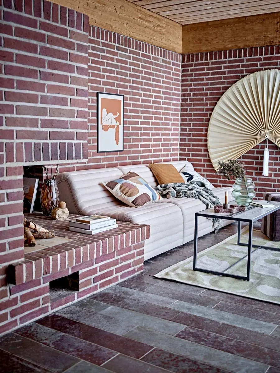 Bloomingville Jaime Wanddecoratie Bamboe - Naturel - afbeelding 3 van 4