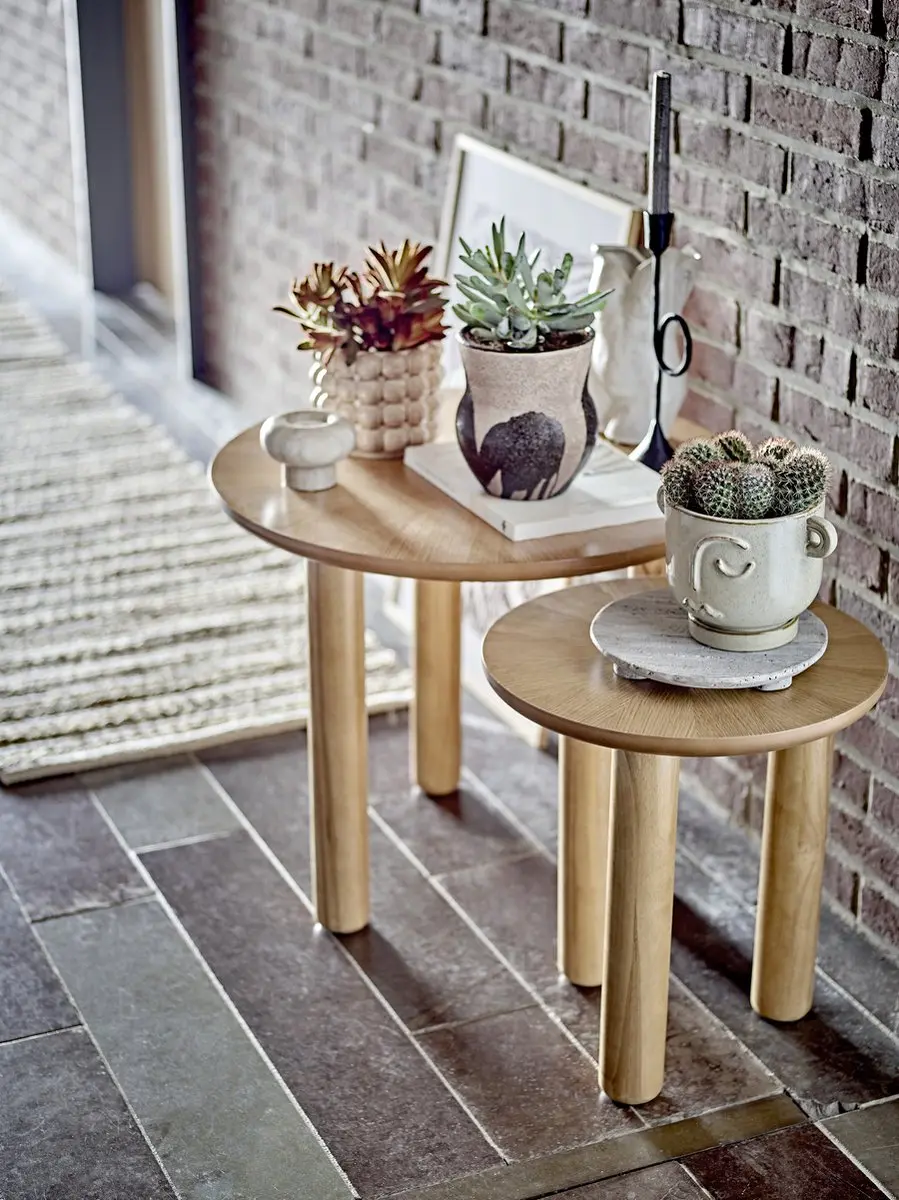 Bloomingville Noma Salontafel 45cm - Natuur - afbeelding 2 van 2