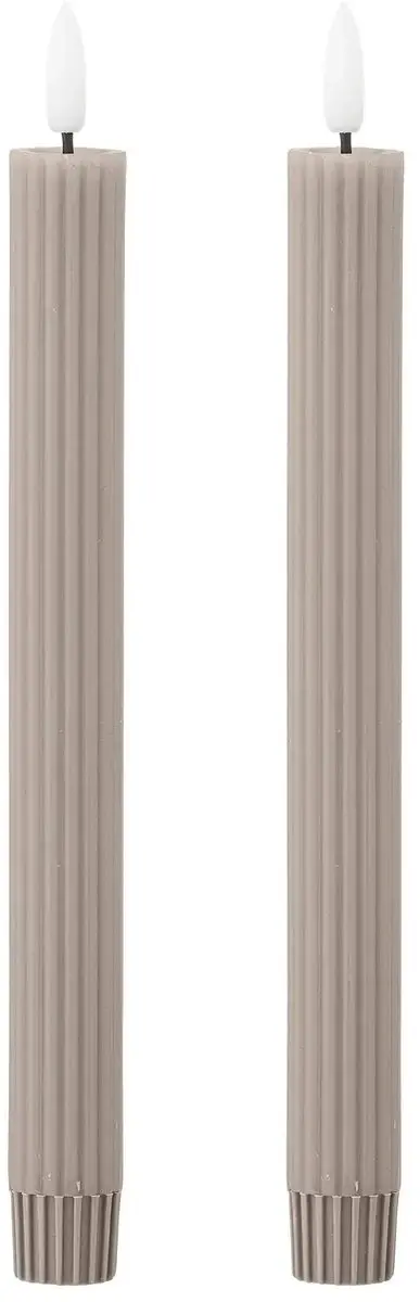 Bloomingville Led kaars nature Ponza 24cm