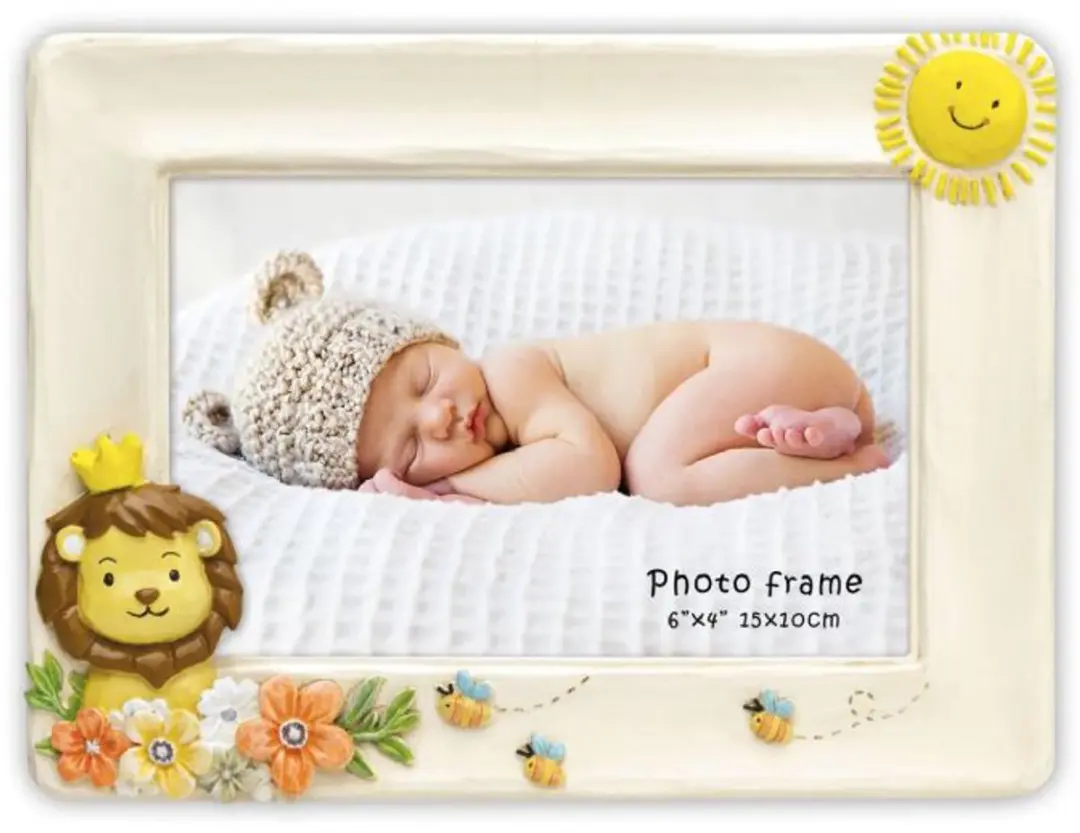 ZEP Baby fotolijst Simba 10x15 cm hars bloemen bijen liggend formaat