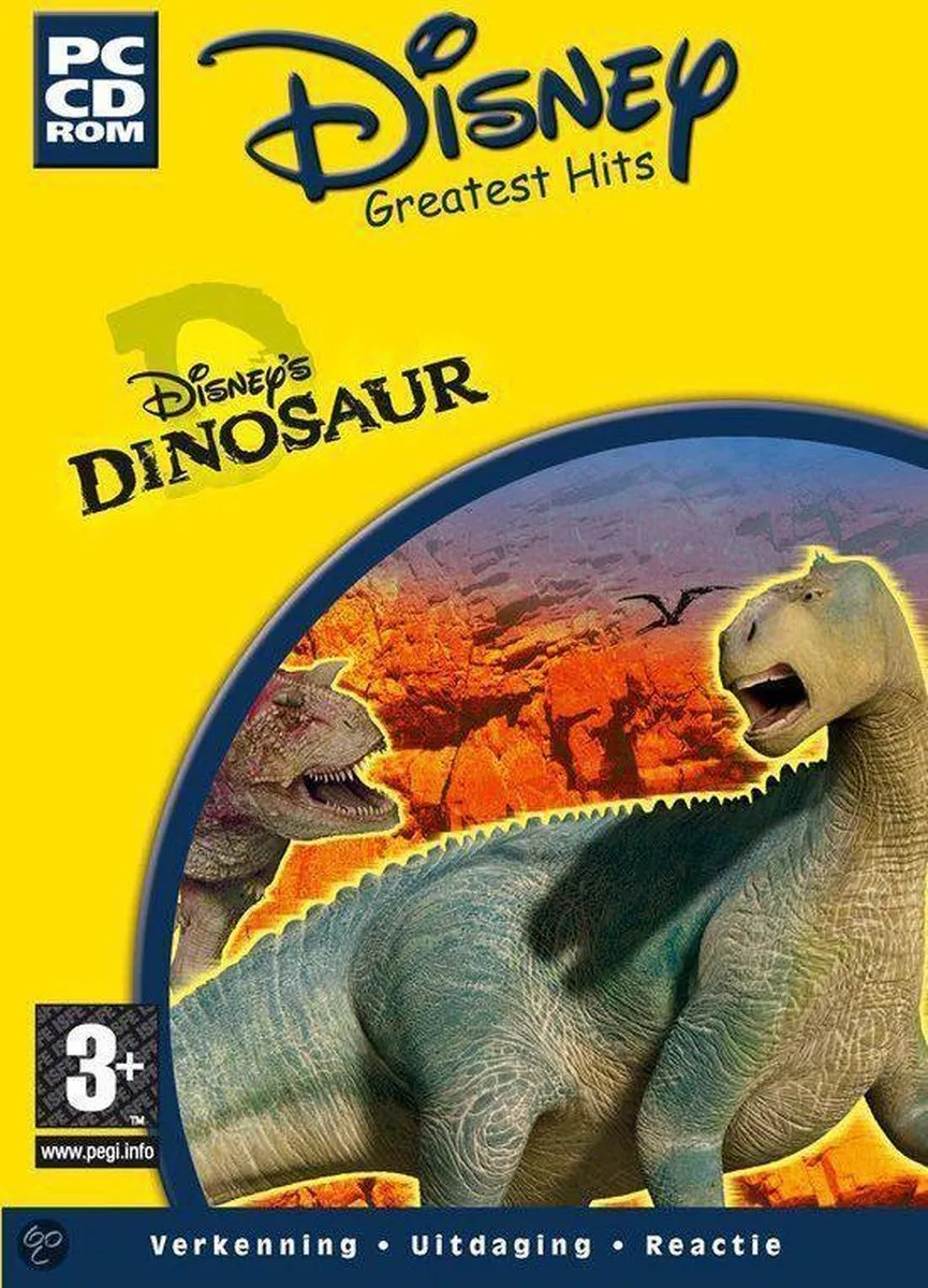 Disney Dinosaur Action Game Windows CD-ROM