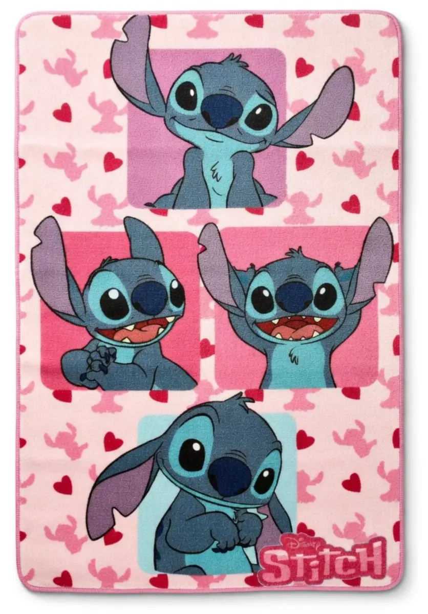 Lilo & Stitch Vloerkleed Roze - afbeelding 2 van 5