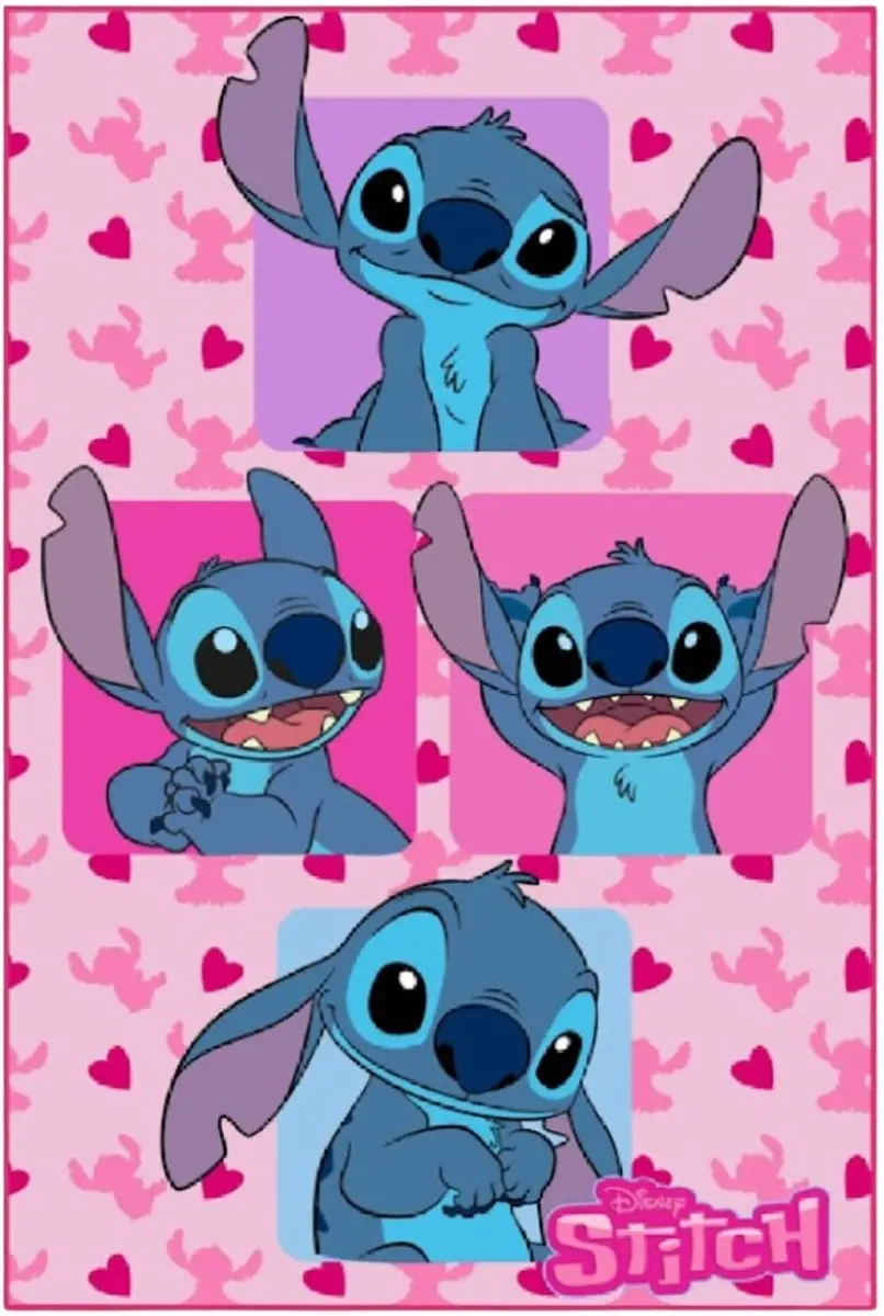 Lilo & Stitch Vloerkleed Roze - afbeelding 5 van 5