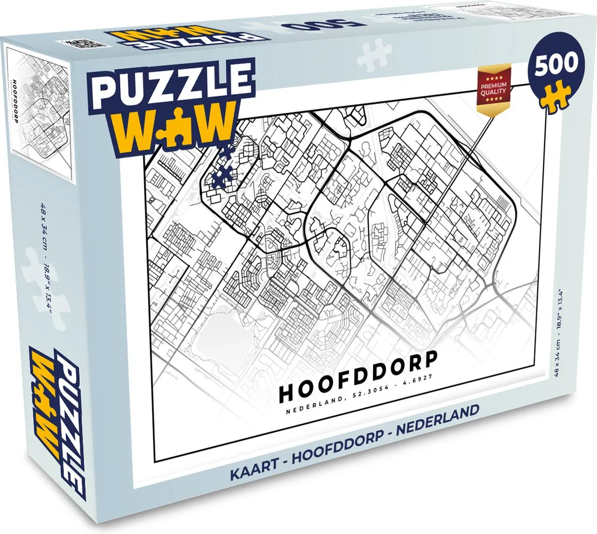 PuzzleWow Legpuzzel 500 Stuks