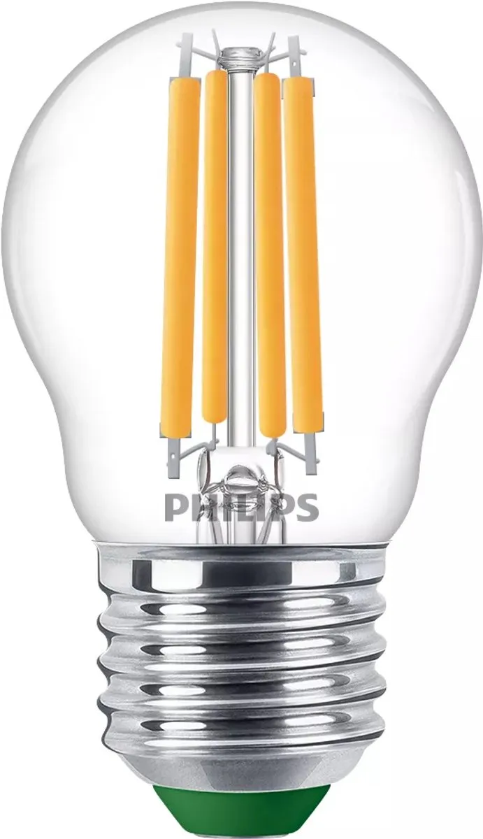 Philips Ultra Efficient LED Kogellamp 2.3W E27 Warmwit