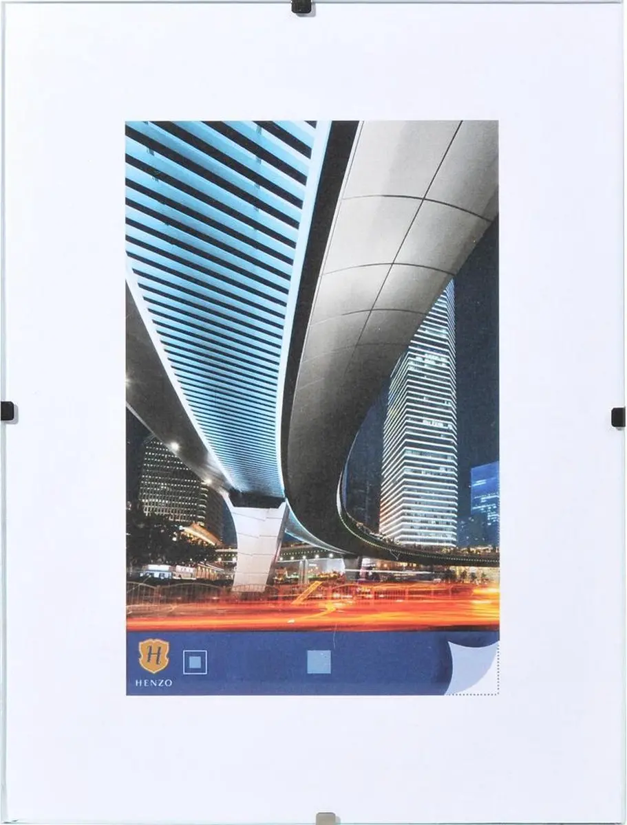 Henzo Clip Frame 13x18cm Transparant