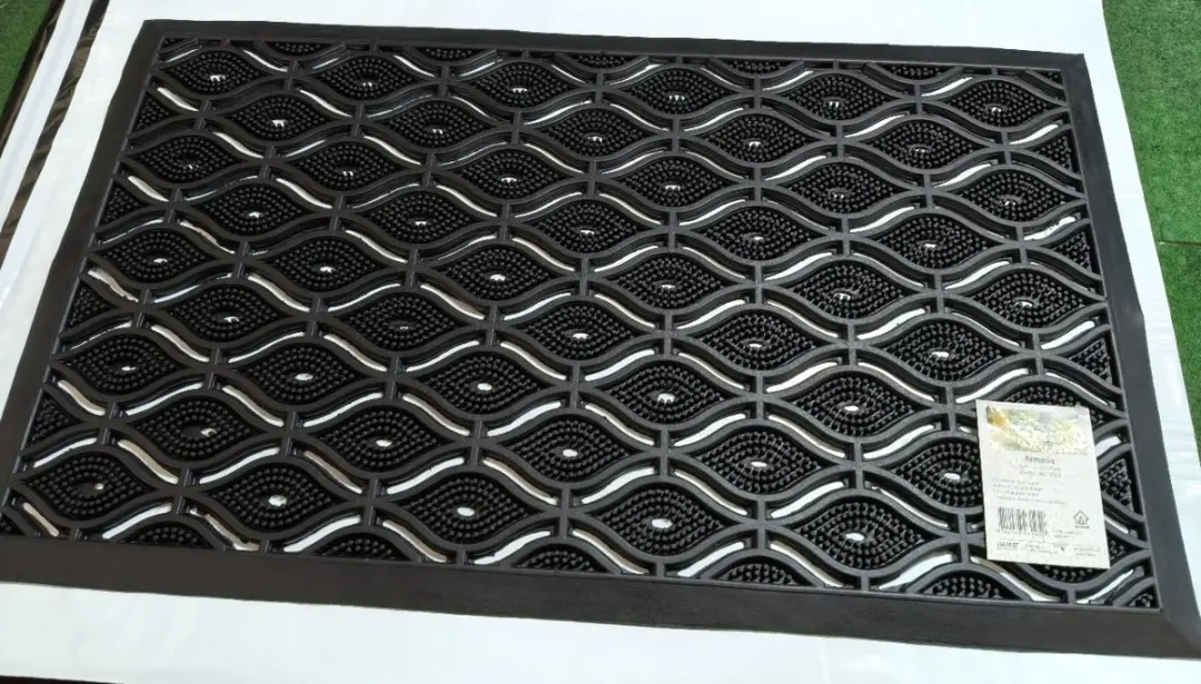 Hamat Armada Deurmat 45x75cm Zwart - afbeelding 3 van 3