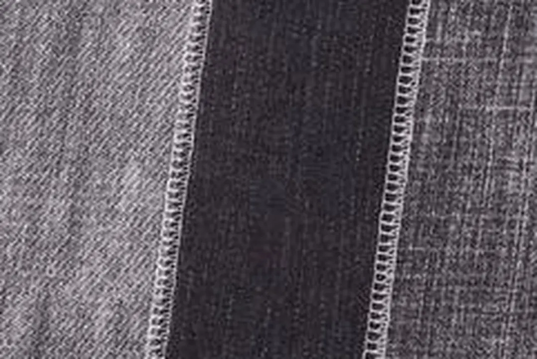 Madison Bankkussen Denim Stripe 120x48 cm grijs BAN6F364