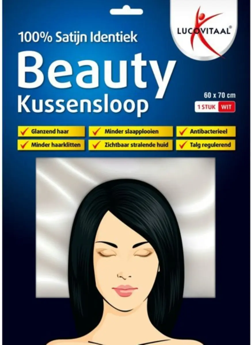 Lucovitaal Beautykussensloop 60x70cm Wit - afbeelding 5 van 6