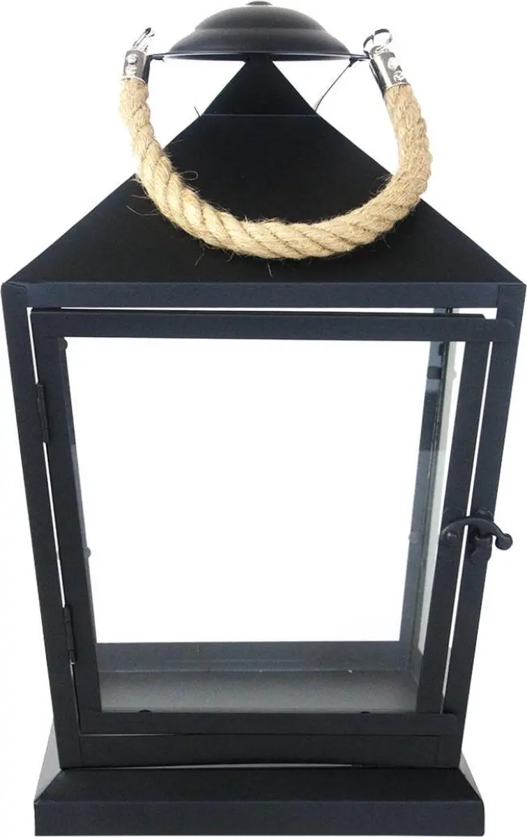 Esschert Design Lantaarn met Touw S