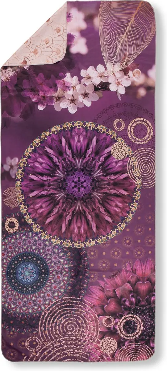 HIP Yoga / Reishanddoek "mandala's en bloemen"