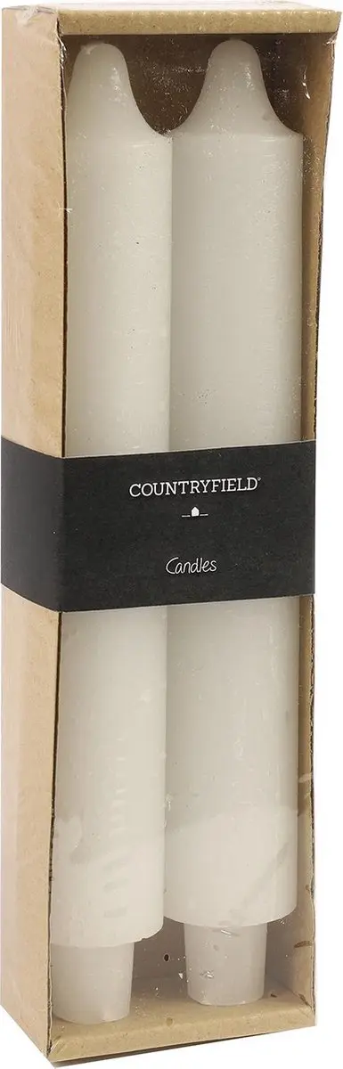 Set van 2 kaarsen Countryfield 25cm