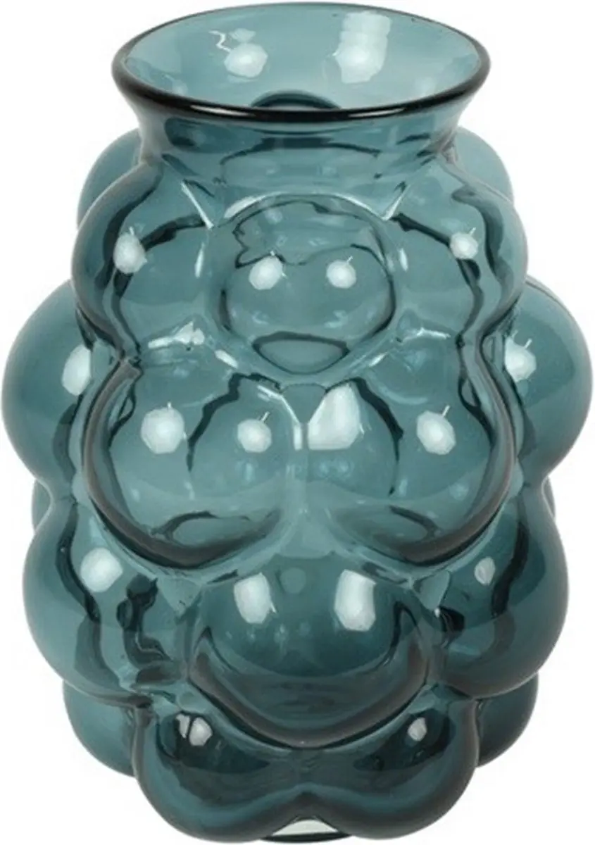 Countryfield Vaas Royal-Kim glas L16B16H21CM blauw